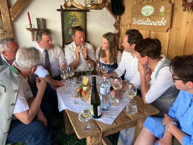 mit Bundesminister für Land- & Forstwirtschaft Norbert Totschnig